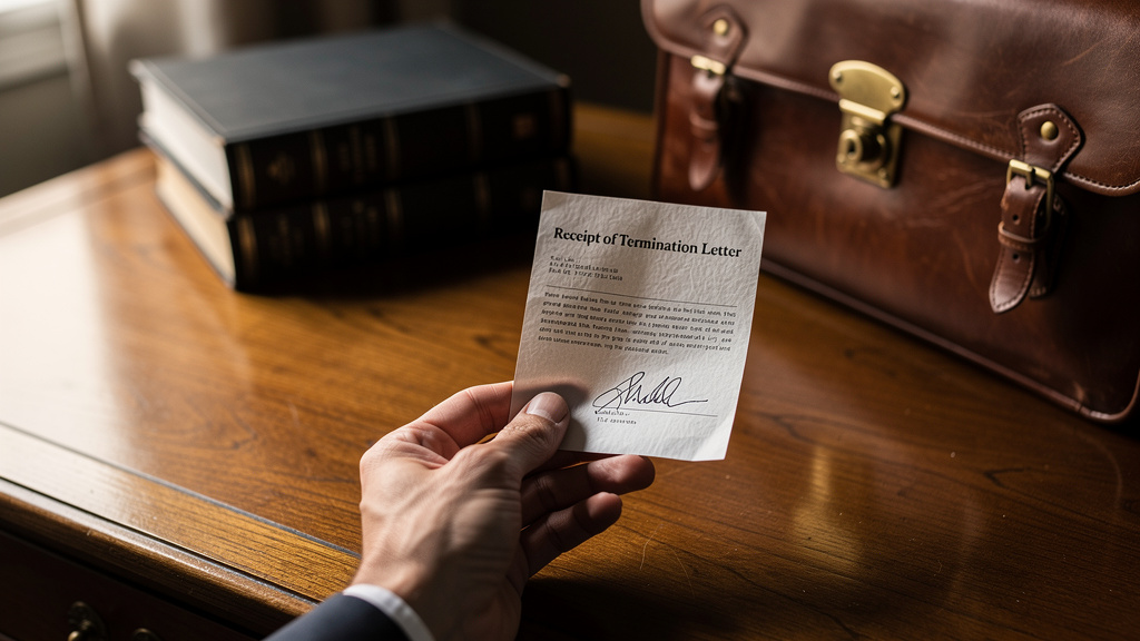 Comment prouver la réception d'une lettre de licenciement nounou