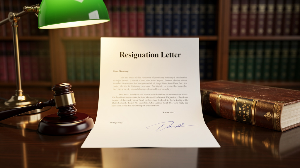 Les implications juridiques d'une lettre de licenciement nounou